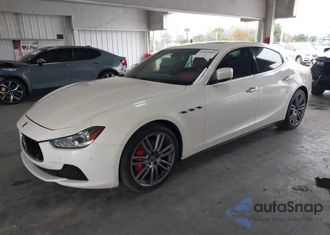 2015 Maserati Ghibli S Q4 from USA, damaged, VIN ZAM57RTA5F1145317